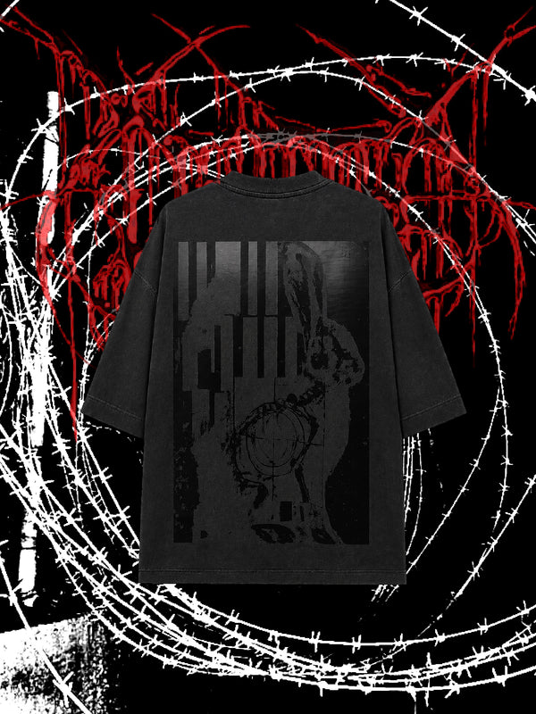 Camiseta Boxy Death Club - costas